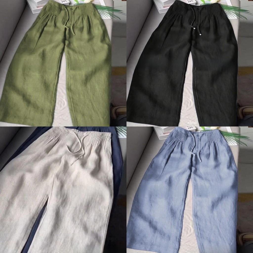 Casual Womens Pants With Drawstring And Button For Spring 2025 Comfortable Slim Fit