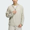 adidas Унисекс ветровка с капюшоном WIND.RDY Бежевая Азиатский размер IS0270