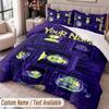 Custom Name Text 3Pcs Bedding Set Gorillaz Duvet Cover And Two Pillowcases