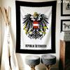 Republik Österreich Wall Tapestry Aesthetic Wall Hanging Printed Fabric Blanket Decorative Tapestries for Bedroom Living Room Home Decor