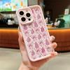 Розовый бант Рождественский узор для iPhone14ProMax Apple 15 чехол для мобильного телефона 13 легкая роскошь 16 женский 11
