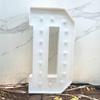 1PC 92CM White Light 3D KT Board Letters Sign-26 Letters & Symbols,Snap-Fit+Stand, for Roman Numerals (XIV/XV/XVI) for Birthday, Anniversary Decor