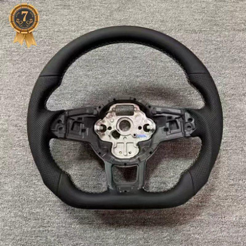 For Volkswagen Golf MK 7 7.5 GTI GTD GTE R Polo Customize RLine Sports Steering Wheel Half Leather Alcantara Multi-color