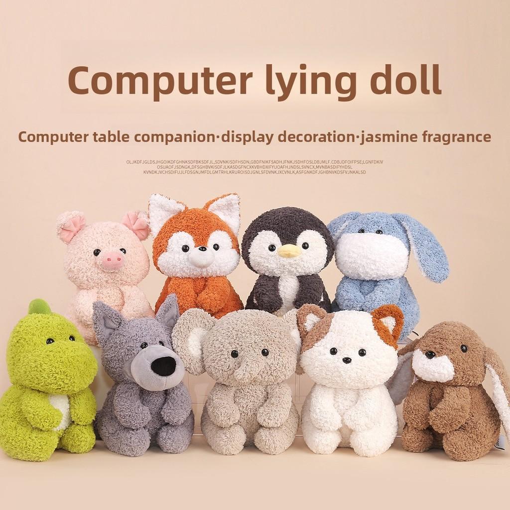 Лиса Динозавр Осел Пингвин Кот Плюшевая Игрушка Мягкая Игрушка Кукла Подарок Украшение