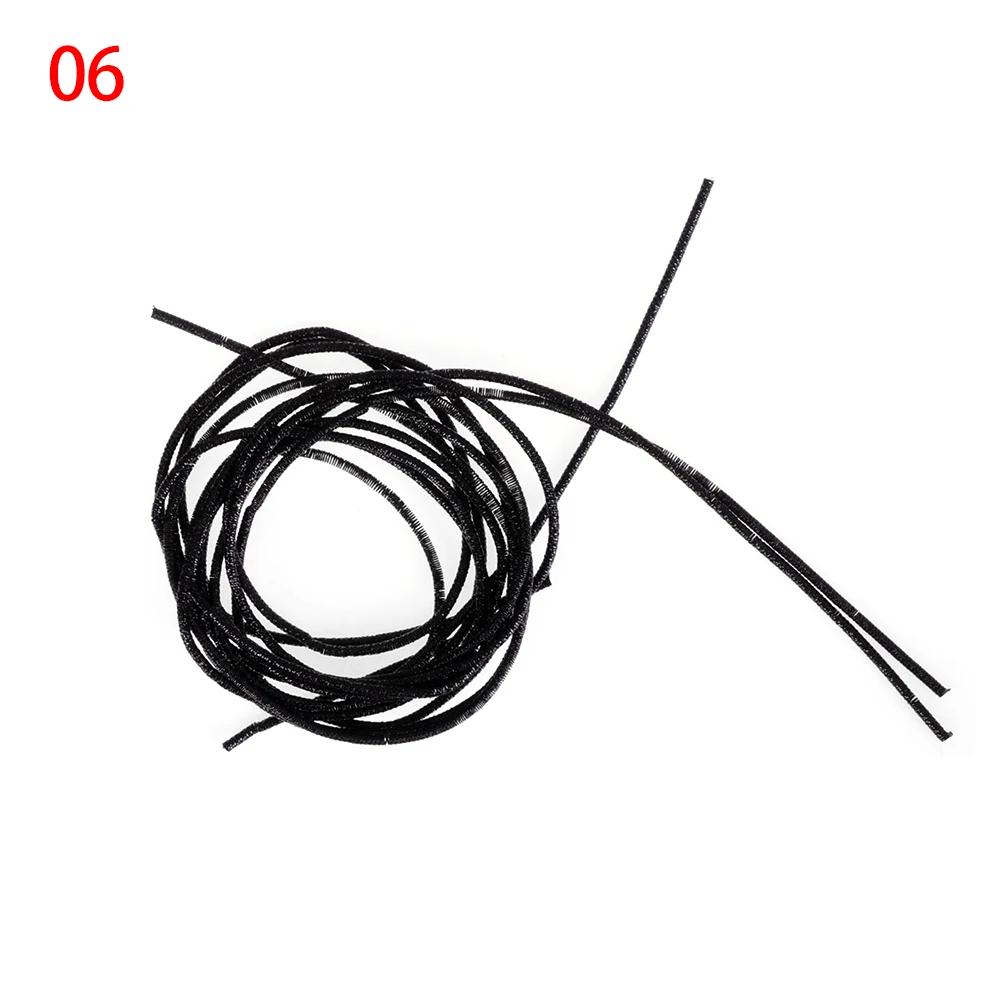 DIY Серебряная Металлическая Проволока Золотая Нить Вышивка Золотой Французский Шелк Индийская Проволока Диаметр 1,0 мм Круглая Блестящая Шелковая Швейные Рукодельные Аксессуары