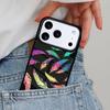 Feather Phone Case for iPhone 16e 15 14 13 12 17 Pro Max Plus Air 17pro Cover Coque