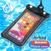 Плавающая подушка безопасности IPX8 водонепроницаемые чехлы для телефонов чехол сумка для плавания чехол