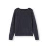 Women's Faux Fur Knit Sweater – Wool & Cashmere Base Layer for Autumn/Winter
