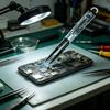 Выдвижной пинцет Инструмент для разрядки конденсаторов Двусторонний светодиодный индикатор Без искрового разряда Для работ по электронной диагностике