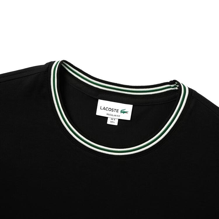 LACOSTE Logo patch T shirt TH4177