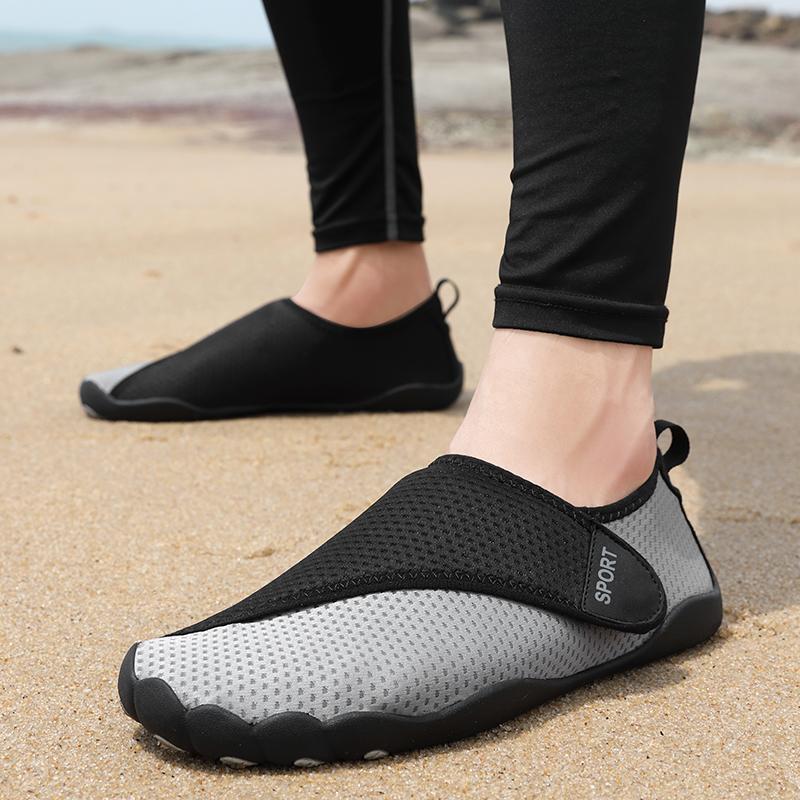 Унисекс Босоножки Аква Обувь Мужская Легкая Пляжная Обувь Для Воды Женские Быстросохнущие Сандалии Для Плавания Вверх по течению Для Фитнеса Йога Река Морской Серфинг Забродные Кроссовки