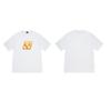 Mens Oversized Cotton Tee With Bold Letter Print Casual Short Sleeve T-Shirt Youth Streetwear