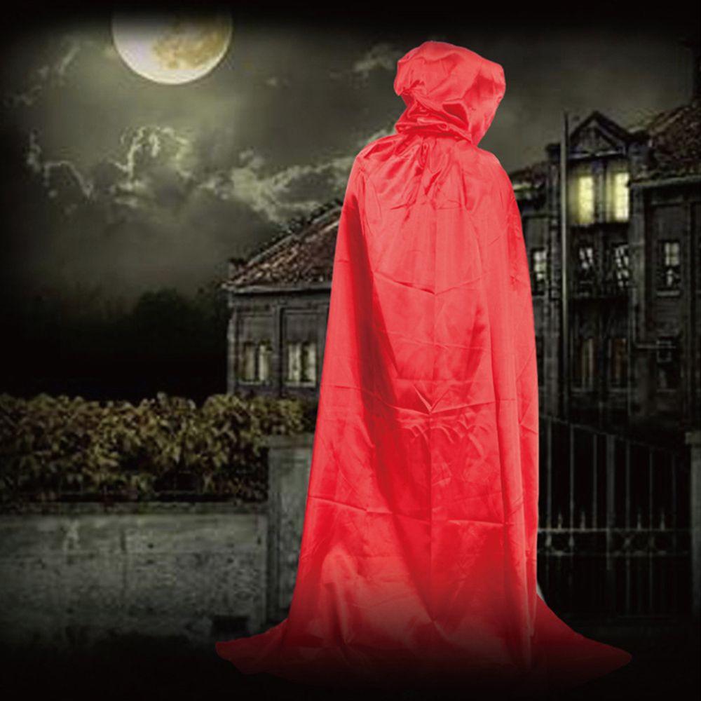 Крутой многоцелевой карнавальный взрослый костюм дьявола-волшебника, плащ с капюшоном, пальто для вечеринки, плащ мрачного жнеца