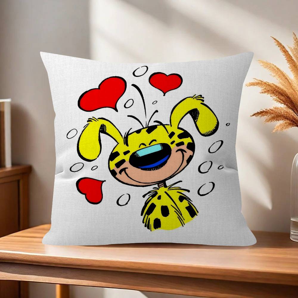 Classic Marsupilami Cushion Pillow Cover Design cushion Cover decor Holiday Decorati