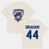 Briar Graham Off Campus Hockey Rounisexce Logan Di Laurentis 2026 Print T Shirts Unisexs Unisex Retro Fashion Casual Cotton Tshirt