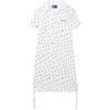Fashion All Over Print Polo Classic Sports Casual Knit Short Sleeve Dress Women Dresses F11W326302F-ZA