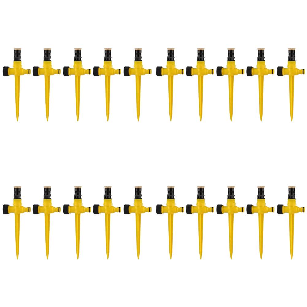 5-20 шт. бытовой спринклер, автоматическое оросительное оборудование, поливочный спринклер, вращение на 360 градусов, устойчивый к коррозии для сада