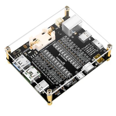 Aideepen USB-тестер Кабельная тестовая плата со светодиодным индикатором, Тестовая плата для зарядного кабеля, USB-тестер кабелей Type-C 3, Совместимые типы измерений: Тип B,