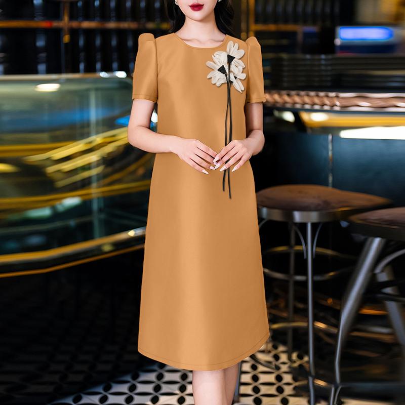 ZANZEA Женское повседневное летнее платье с коротким рукавом в стиле пэчворк с цветами