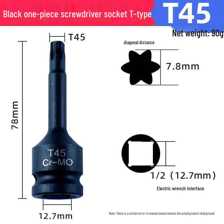 Набор 12-гранных Torx головок для пневматических и электрических гайковертов – Отверточные биты для авторемонта