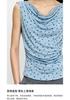 LILY Retro Swinging Neck Polka Dot T-shirt Short