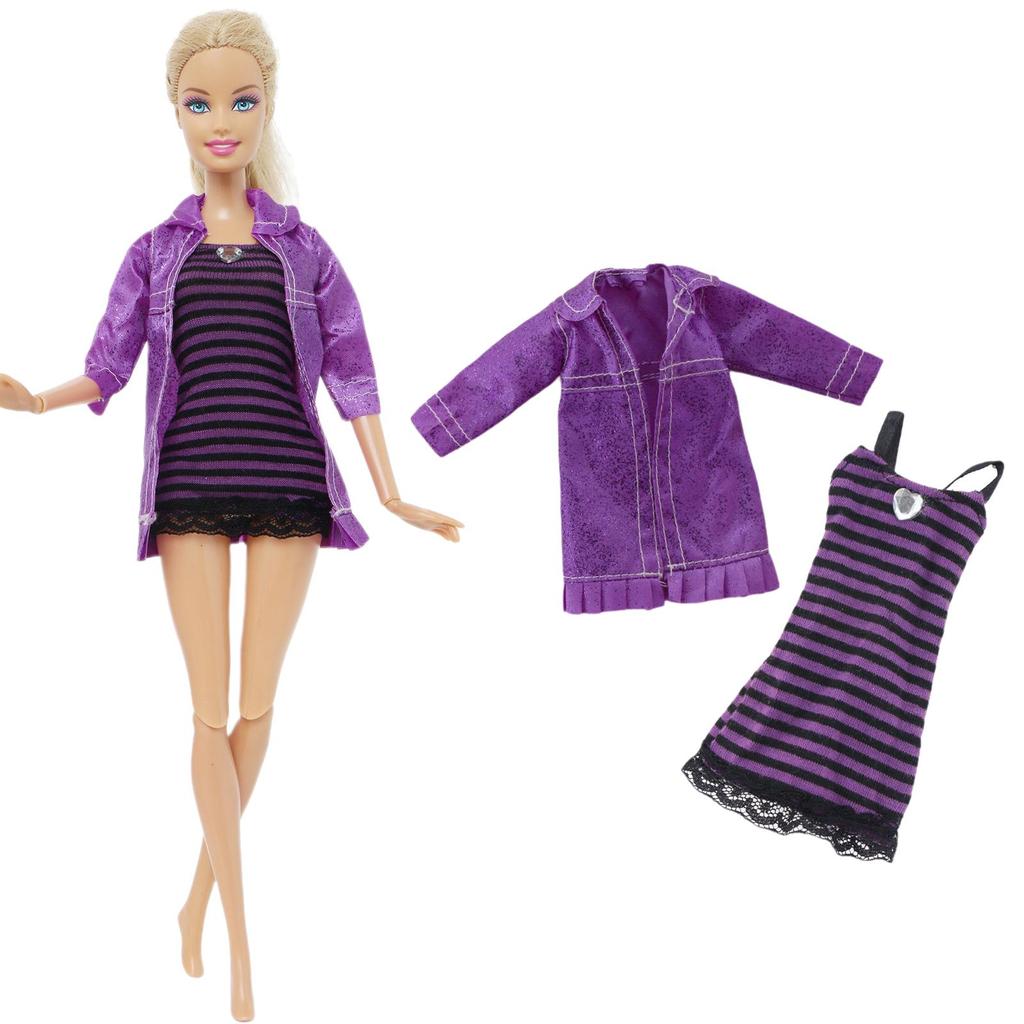 Кукла-пижама для куклы Барби, домашняя одежда, одежда для куклы, пальто для спальни, купальный халат, горячая юбка, аксессуары для куклы, много цветов