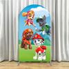  Arch Backdrop Cover Thick Fabric Custom Party Decoration Central Station Character Birthday Photo Booth Decor Event