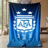 Argentina Theme blanket Soft Flannel Blanket Plush Throw Blanket Cozy Sofa Bed Blanket for Home Decor