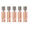 5PCS Bimetal Heat Break Ti Alloy Copper Heatbreak Replacement for Prusa I3 MK3 MK3S 3D