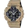 Мужские часы Casio G-Shock GA-100L-8A Серые Аналогово-Цифровые Водонепроницаемые Ударопрочные