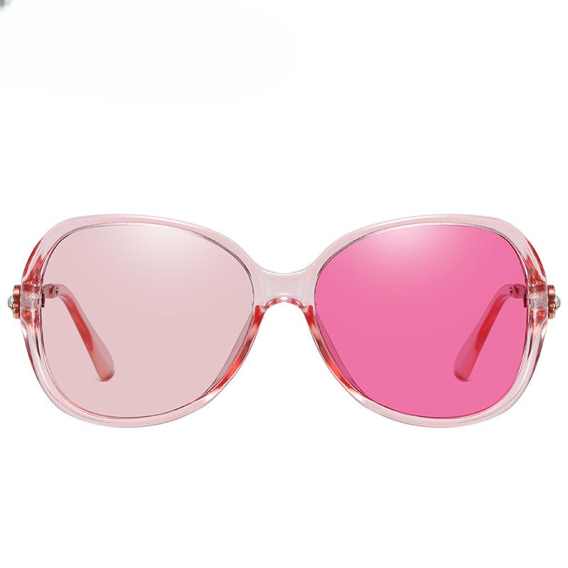 Женские поляризационные солнцезащитные очки Женские солнцезащитные очки с бриллиантами, меняющие цвет