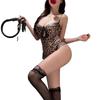 Sexy Lingerie Wild Hot Leopard Print Sexy Lace Pure Desire One-piece Uniform Passion Suit