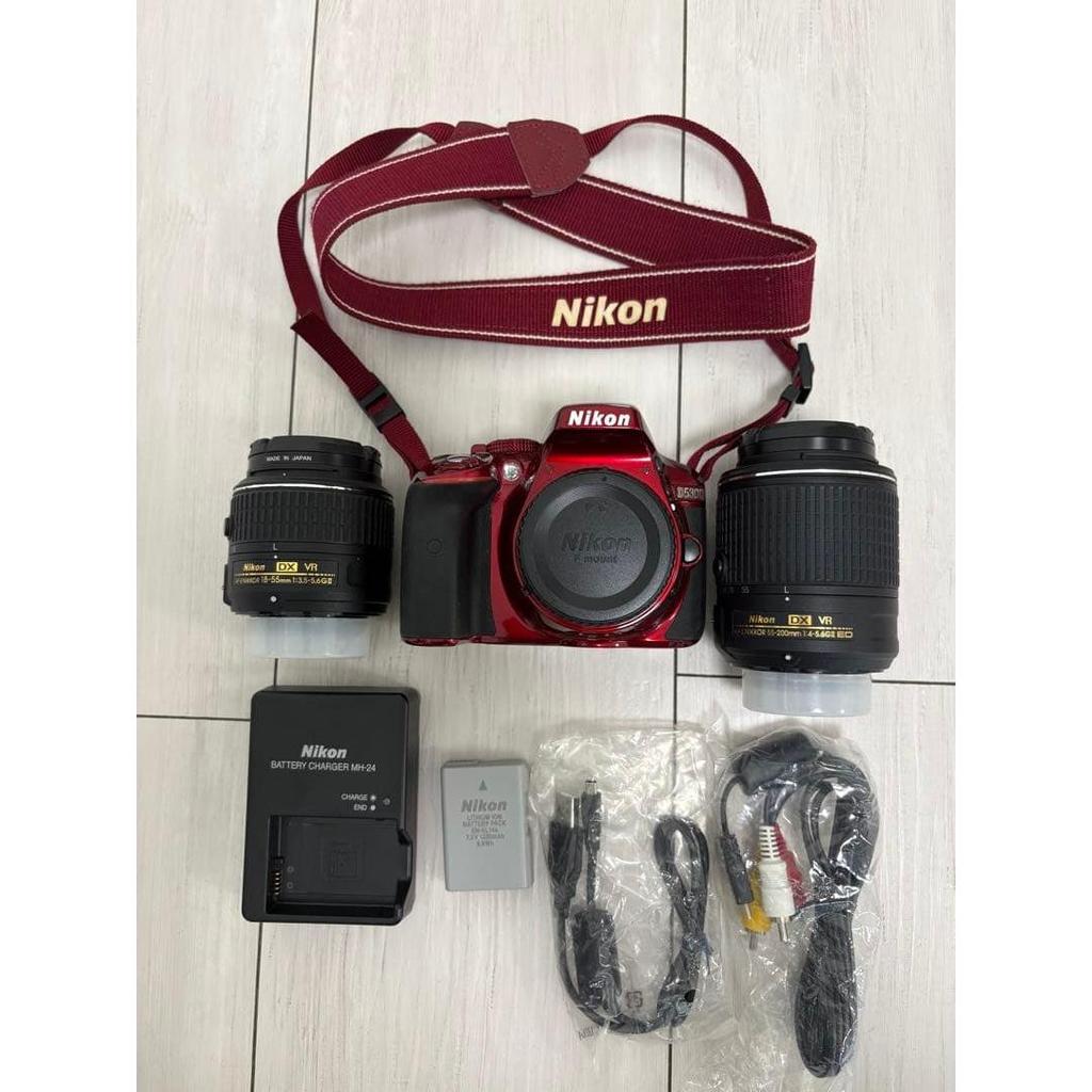 Used Nikon D5300 18-55mm VR 55-200mm ...
