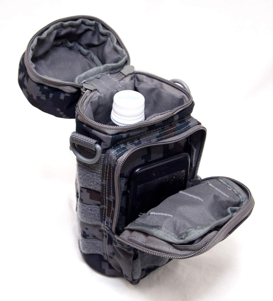 Штормовая ткань Военная фляга Фляга Пластиковая фляга Сила Камуфляж Цифровой 1564 Чехол, Чехол, Чехол, 500мл-1л, Самооборона (ASDF Камуфляж),