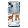 Cartoon Animal Deer Phone Case Cover for iPhone 17 16 15 14 13 12 11 Pro Max 17 Air Plus Shockproof Soft TPU Shell Fundas Capas
