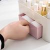 Plastic Desktop Cosmetic Box with Small Drawer Multifunctional Desk Storage Box