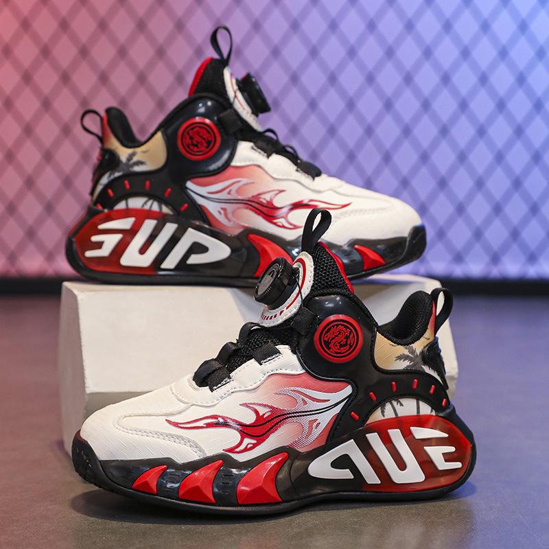 Дышащие кожаные кроссовки для девочек 2025 года для баскетбола и бега