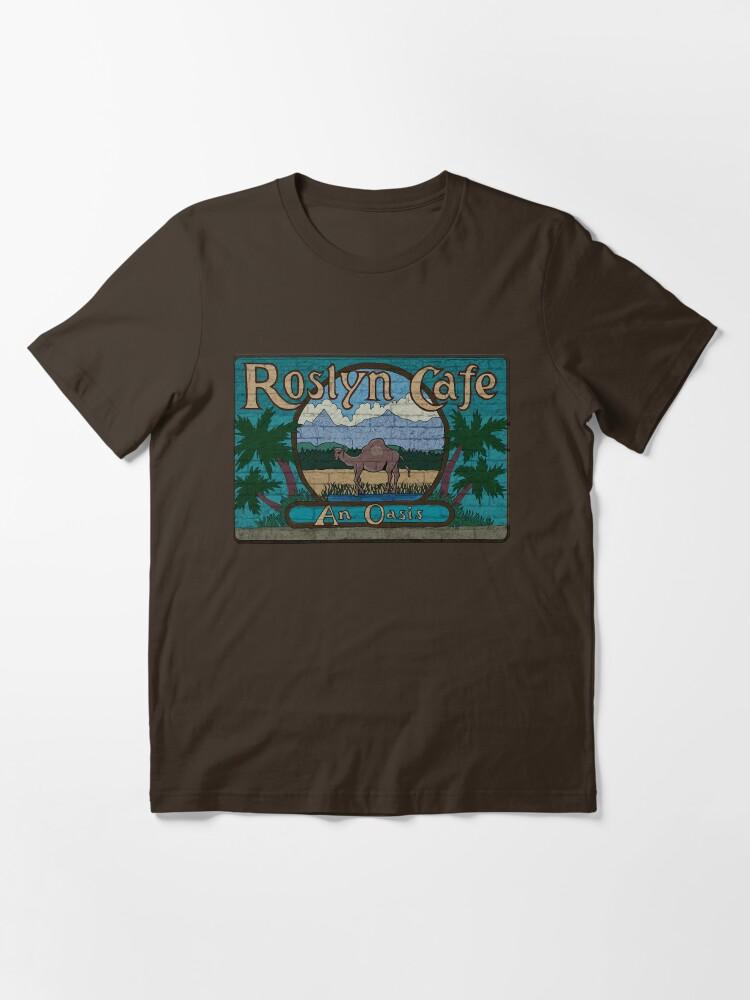 Oasiss Rosyln Cafe - Оазис, вдохновленный классической базовой футболкой Northern Exposure