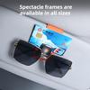 Car Sunshade Eyeglass Clip Card Storage Brace Accessories For Alfa Romeo 156 159 147 4C 8C 166 Giulia Giulietta Mito StelvioRG0 