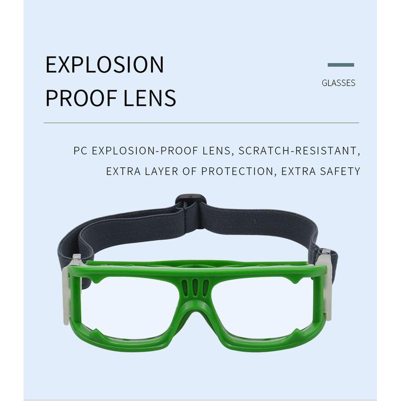 Sports Protective Eyewear Cycling Basketball Football Running Hiking Dustproof Safety Goggles With PC Lens Frame