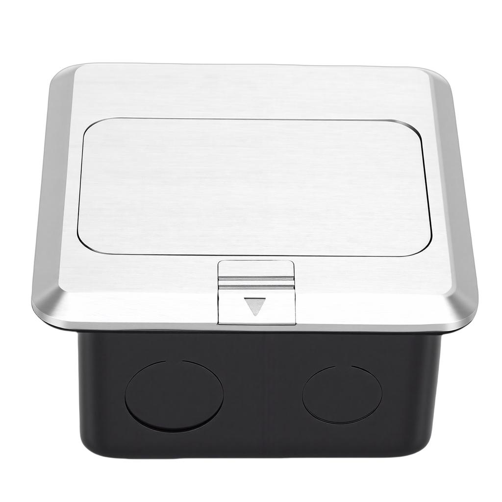 Recessed Desktop Outlet Box Socket Connection Power Strip 15A Fast Charging for Office Table Floor