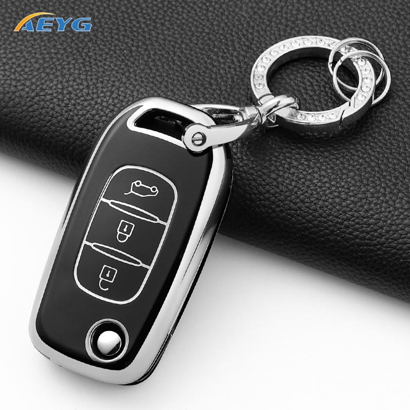 Чехол-брелок для ключа автомобиля Для Lada Vesta Granta Xray Kalina Priora Sedan Sport Для Renault Fluence Clio Megane Аксессуары Брелок