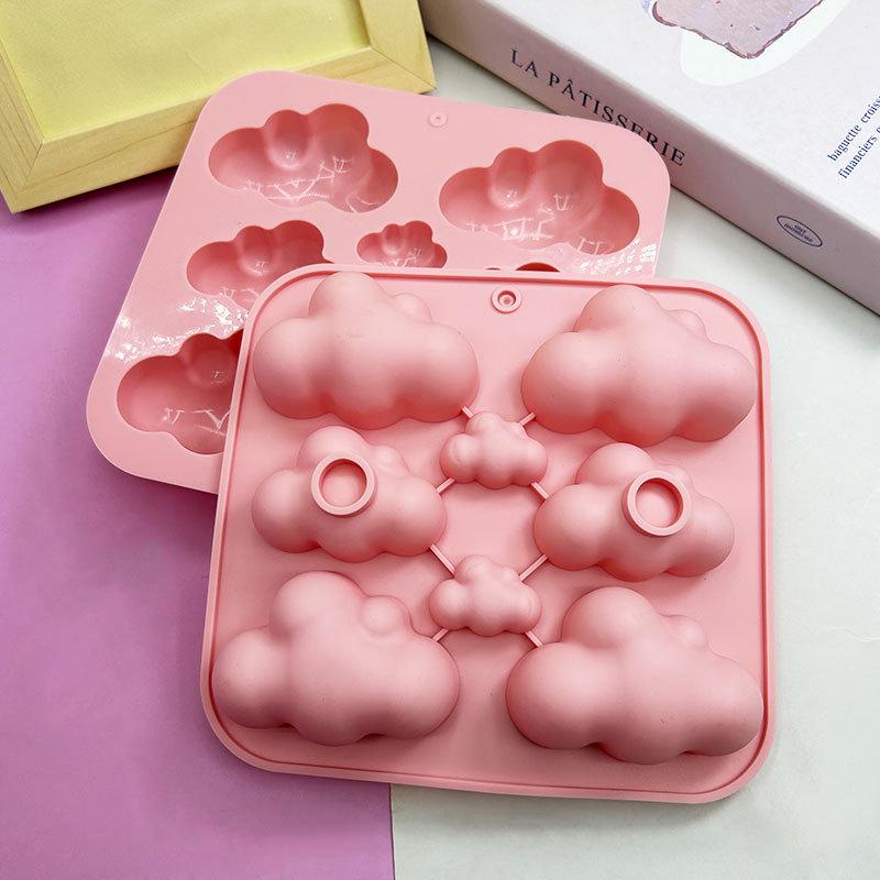 Силиконовая форма "Облако" для DIY Шоколада, Мусса, Сыра, Кубиков Льда и Мыла