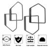 Black Wood Grain Door Speaker Cover Trim Frame For Ford F150 -22 Accessories