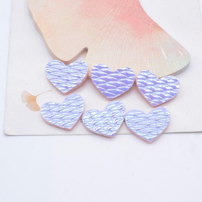 100 шт. 20*15 мм аппликация в виде сердца из искусственной кожи для шапки ручной работы, рукоделия, одежды, нашивки для шитья, детские головные уборы «сделай сам», BB-зажимы, аксессуары для декора с бантом