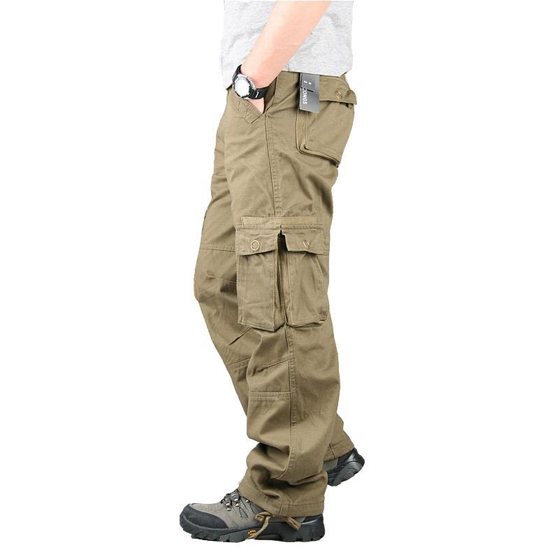 Men's Cargo Style Utility Trousers