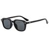Classic Retro Rivet Small Rectangle Sunglasses Punk Vintage Designer Fashion Square Glasses Frame Shades For Men Women