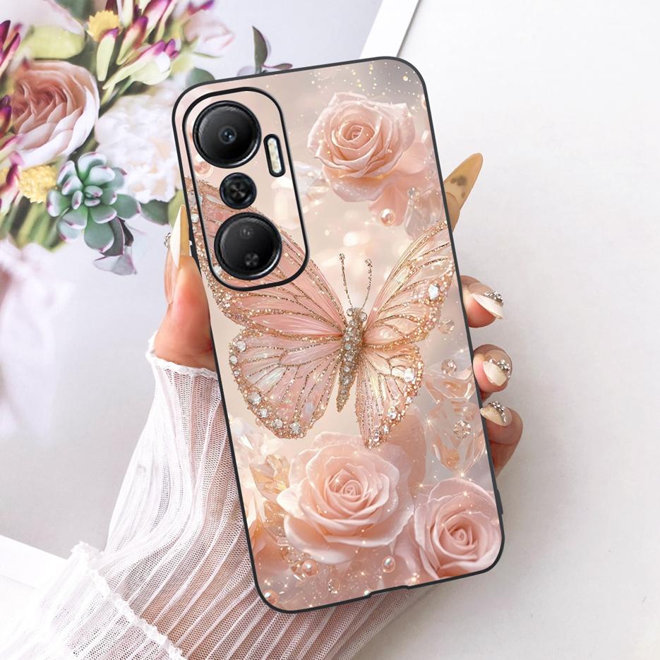 Чехол для Infinix Hot 20 Play 20i 20s Милый Лев Модный Расписной Чехол Мягкий ТПУ Чехол для Телефона Для Infinix Hot 20i 20S Hot20 5G Fundas