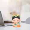 Figurine Cute Garden Crafts Resin Waterproof Buddha Statue for Desk Accessories Hoom Decoration Office Desktop Room Decor