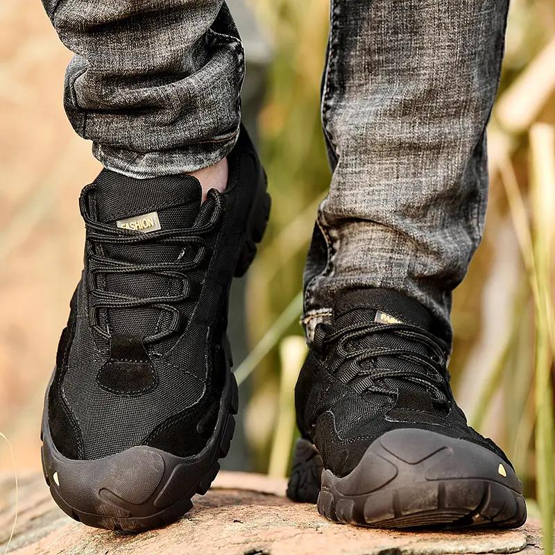Мужская уличная обувь для хайкинга, нескользящая обувь для треккинга, кроссовки, большой размер 39-46
